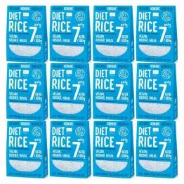 12 x Makaron Konjac Bio Organic Diet Rice 300 g - Diet Food