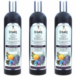 3 x Szampon  No 1 Na Cedrowym Propolisie Wzmacniający 550 ml - Agafji