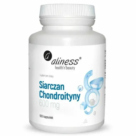 Siarczan Chondroityny 600 mg 100 Kapsułek - Aliness