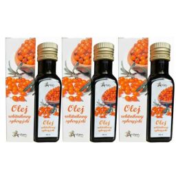 3 x Olej Rokitnikowy Syberyjski 100 ml - Aram Natura