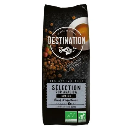 Kawa 100% Arabica Selection Ziarnista 250 g Eko Destination 