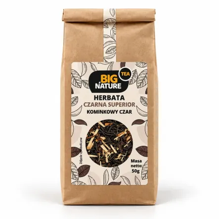 Herbata Czarna SUPERIOR KOMINKOWY CZAR 50 g - Big Nature