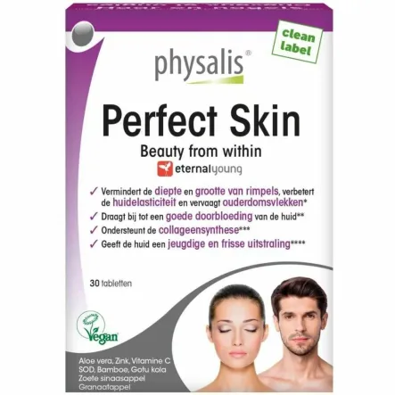 Tabletki Idealna Skóra 30 Sztuk - Physalis