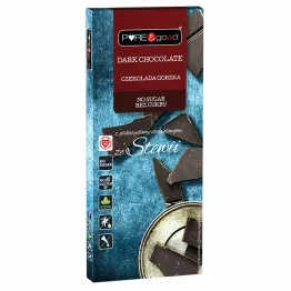 Czekolada Gorzka ze Stewią i Erytrytolem 100 g - Pure and Good
