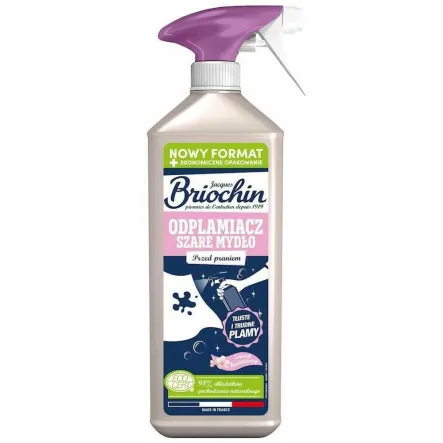 Odplamiacz do Tkanin Szare Mydło Zapach Kwiatowy 700 ml - Briochin