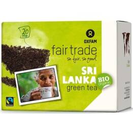Herbata Zielona Ekspresowa Fair Trade Bio 36 g (20 x 1,8 g) - Oxfam 