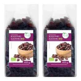 2 x Rodzynki Sułtanki Bio 400 g - Biolife