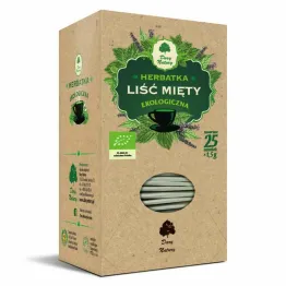 Herbatka Liść Mięty Bio 25 Saszetek (37,5 g) - Dary Natury