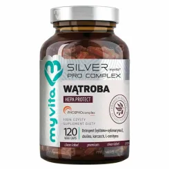 Wątroba Pro Complex 120 Kapsułek - MyVita Silver