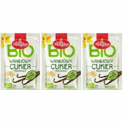 3 x Cukier Waniliowy Trzcinowy Bio 8 g - Amylon