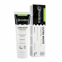 Pasta Do Zębów Ultra White Bez Fluoru Eco 75 ml - Nordics