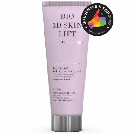 Liftingujący Koktajl do Twarzy 3w1 BIO 3D Skin Lift 85 ml - Nacomi