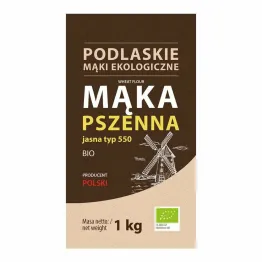 Mąka Pszenna Jasna Typ 550 BIO 1 kg - Biolife