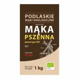 Mąka Pszenna Jasna Typ 550 BIO 1 kg - Biolife