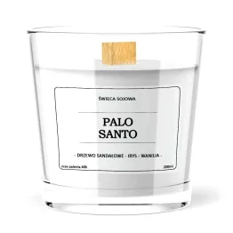 Sojowa Świeca Zapachowa Palo Santo 200 ml - Vitafarm