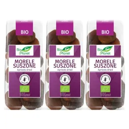 3 x Morele Suszone Bezglutenowe Bio 150 G - Bio Planet