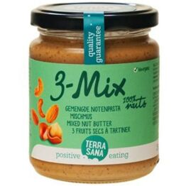 Krem Orzechowy Mix 3 Orzechy Bio 250 g - Terrasana