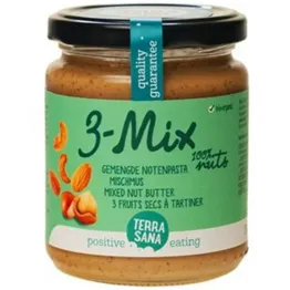 Krem Orzechowy Mix 3 Orzechy Bio 250 g - Terrasana