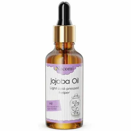 Olej Jojoba Nierafinowany Zimnotłoczony Eco z Pipetą 50 ml - Nacomi