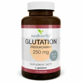 Glutation Zredukowany 250 mg 120 Kapsułek - Medverita