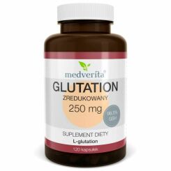 Glutation Zredukowany 250 mg 120 Kapsułek - Medverita