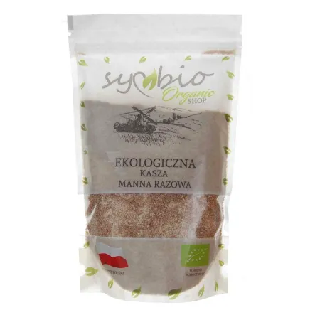 Polska Kasza Manna Razowa Eko 700 g Organic Shop Symbio