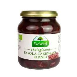 Fasola Czerwona Kidney w Zalewie Bio 360 g (240 g) - Eko-Wital