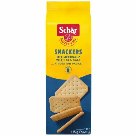 Krakersy Bezglutenowe 115 g - Schar