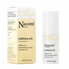 Serum Pod Oczy Rozświetlające KOFEINA 2% 15 ml - Nacomi
