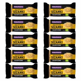10 x Sezamki Klasyczne Bio 27 g - NaturAvena