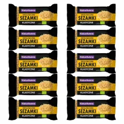 10 x Sezamki Klasyczne Bio 27 g - NaturAvena