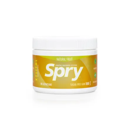 Gumy z Ksylitolem Owocowe 100 Sztuk - SPRY 