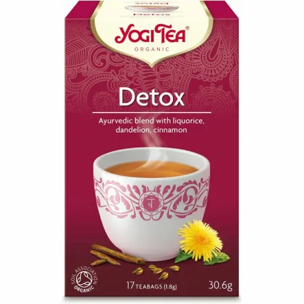 Herbatka Detox Bio (17 x 1,8 g)  Yogi Tea