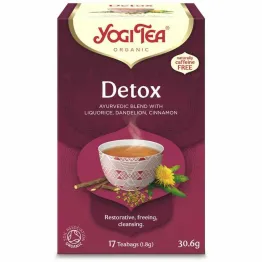 Herbatka Detox Bio 17 Saszetek (30,6 g) - Yogi Tea