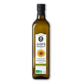 Olej Słonecznikowy Virgin  Bio 750 ml - Jules Brochenin
