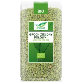 Groch Zielony Połówki Bio 500 g - Bio Planet (31.03.2026)