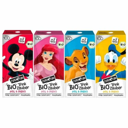 Napój Jabłkowo - Brzoskwiniowy BIO 200 ml Bajki Disney - Pure & Fun