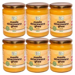 6 x Masło Sklarowane Ghee 520 ml - Palce Lizać