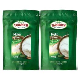 2 x Mąka Ryżowa Biała 1 kg - Targroch