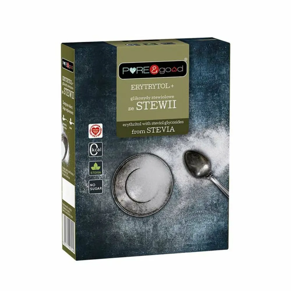 Stewia z Erytrytolem 200 g - Pure&Good