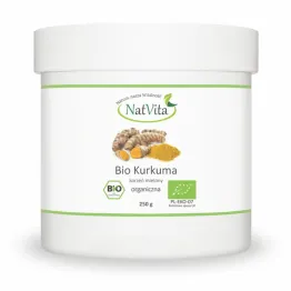 Kurkuma Korzeń Mielony Bio 250 g - Natvita