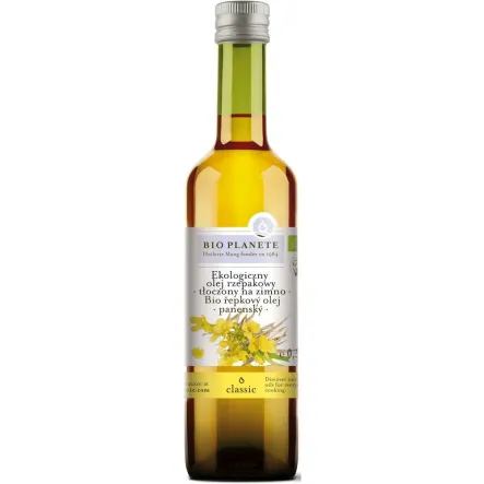 Olej Rzepakowy Virgin Bio 500 ml - Bio Planete