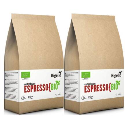 Kawa Espresso Bio Ziarnista 1 kg Rigello