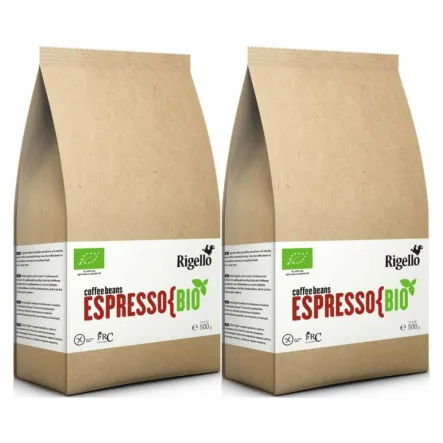 Kawa Espresso Bio Ziarnista 1 kg Rigello