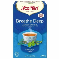 Herbatka Głęboki Oddech Bio 30,6 g (17x 1,8 g) - Yogi Tea