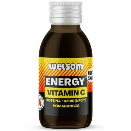 Shot Energy (Kofeina, Imbir, Pomarańcza) + Vitamin C 100 ml - Welsom