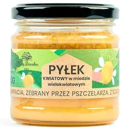 Pyłek Kwiatowy w Miodzie Wielokwiatowym 250 g - Miody Dworskie