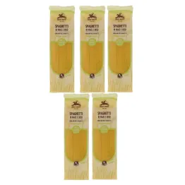 5 x Makaron Kukurydziano - Ryżowy Spaghetti Bezglutenowy Bio 250 g - Alce Nero