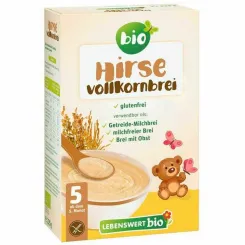 Kaszka Jaglana Pełnoziarnista Bezglutenowa BIO 225 g - Lebenswert