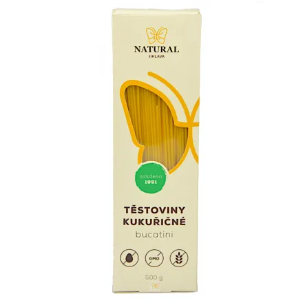 Makaron Kukurydziany Bucatini Bezglutenowy 500 g Natural